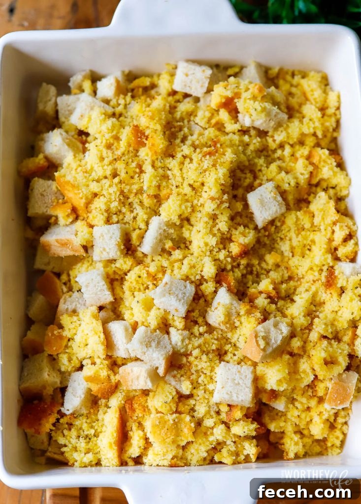 Sourdough Vegan Cornbread Stuffing Recipe for Holidays 10 How to make vegan stuffing for Thanksgiving