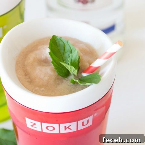 boozy horchata slushies