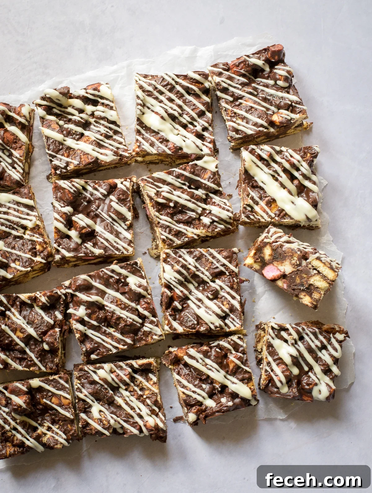 Easy Vegan Rocky Road