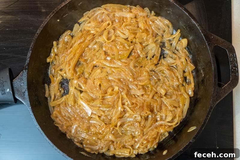 Caramelised onions