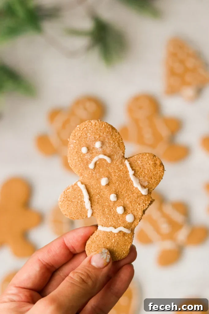 Gluten free gingerbread men