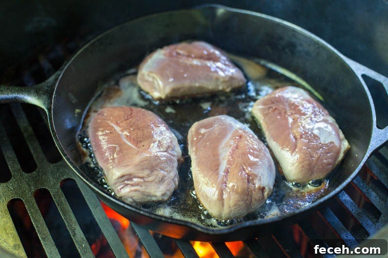 Searing Duck Breast on a Big Green Egg: Step-by-Step Guide 7 Big Green Egg Seared Duck Breast