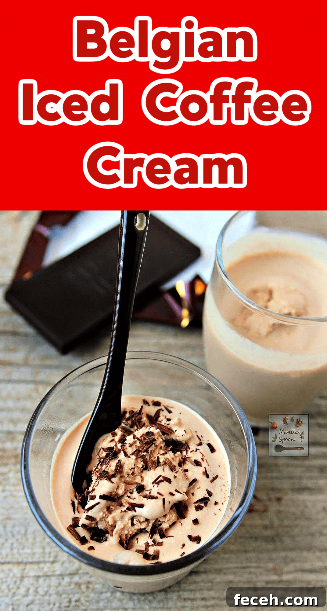 Belgian Iced Coffee Cream (Café Liégeois) Recipe 2 Belgian Iced Coffee Cream