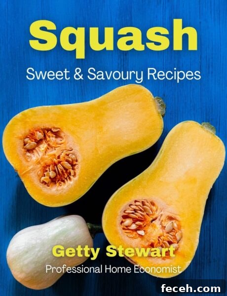 butternut squash cut in half