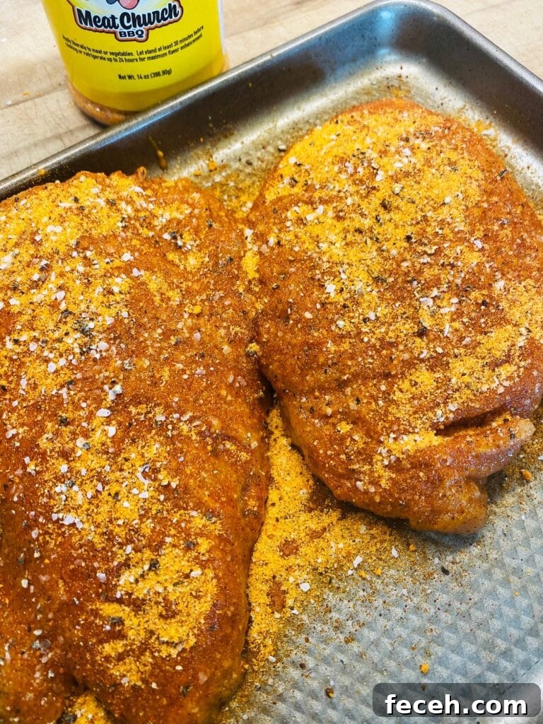 seasoned turkey before cooking