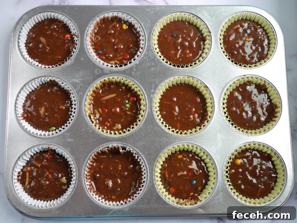 Fudgy Double Chocolate Zucchini Muffins Recipe 5 img 1850 4