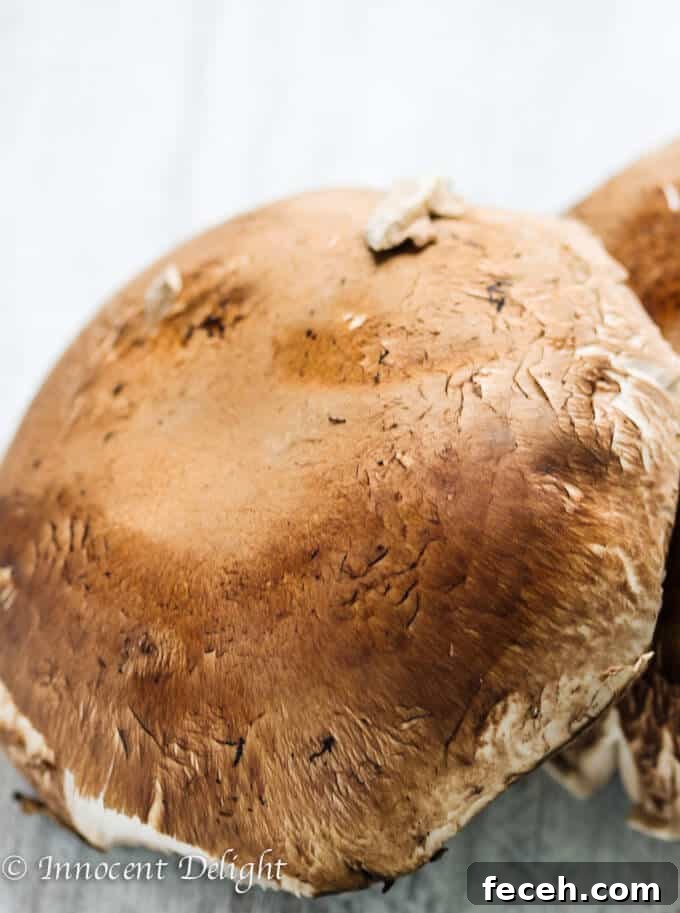 Portabello mushrooms
