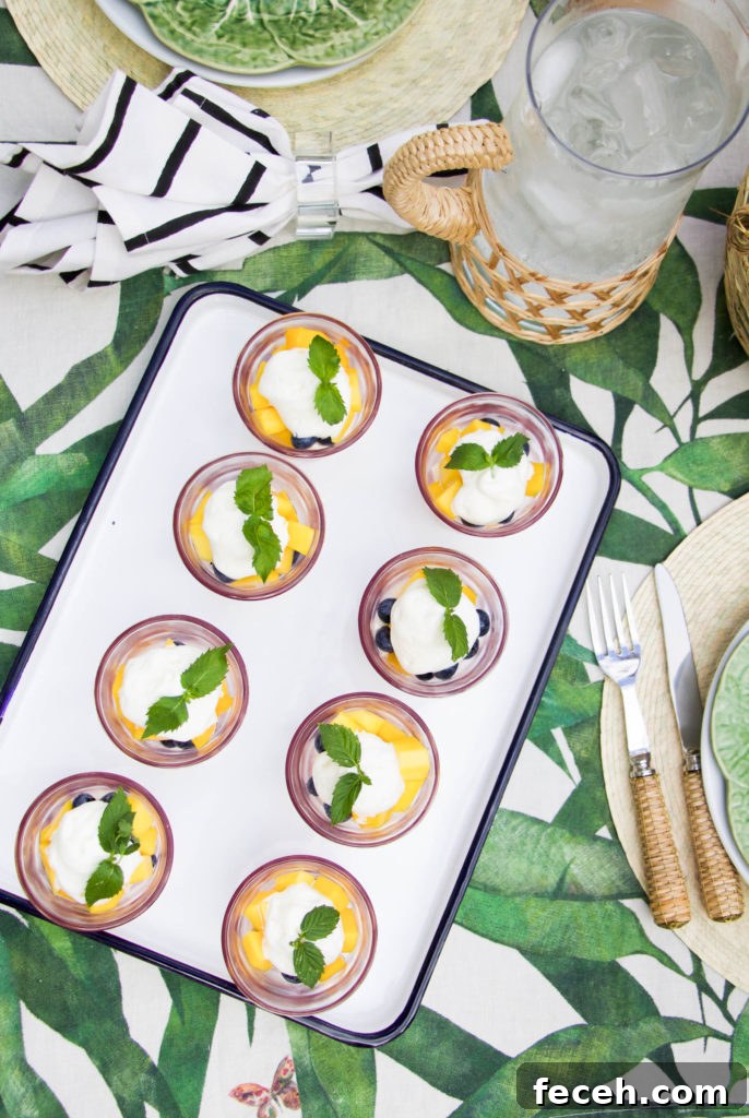 Tropical Eton Mess: Mango & Passionfruit Mess Recipe 2 tropical Eton mess
