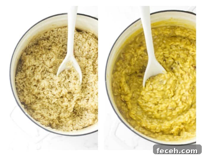 butternut squash risotto