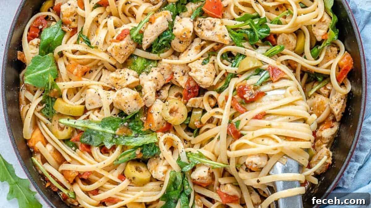 One-Pot Chicken Spaghetti