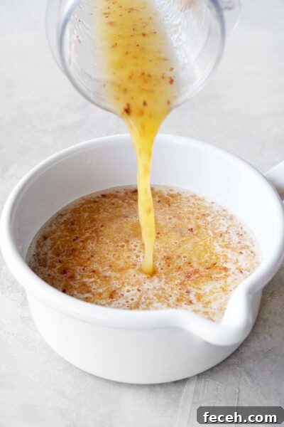 Homemade Peach Syrup Recipe for Cocktails, Pancakes & Desserts 6 img 24698 5
