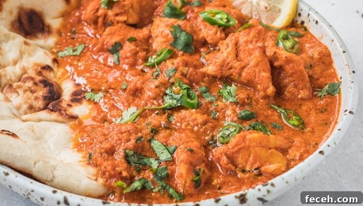 Instant Pot Butter Chicken Side