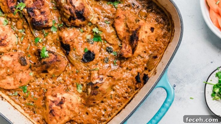 Baked Tandoori Chicken Curry