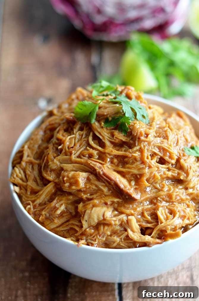 Hawaiian BBQ Chicken Tacos with Pineapple Slaw (Slow Cooker) 3 Crock Pot Hawaiian BBQ Chicken Tacos with Pineapple Slaw. Doesn't this just scream