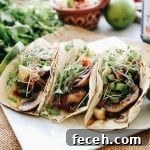 Looking for a delicious plant-based dinner option? Look no further than these Mushroom Teriyaki Tacos with Pineapple Salsa. A healthy, veggie-focused meal full of hearty and nutritious ingredients, but not short on flavor!
