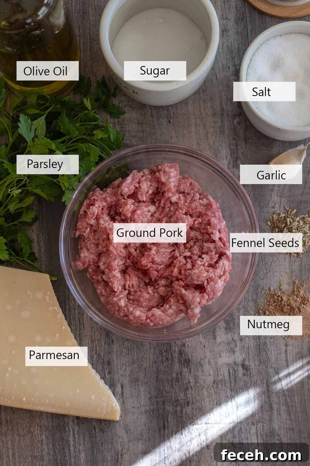 Homemade Italian Sausage Seasoning Recipe for Authentic Flavor 3 Ingredients to make your own Italian sausage.