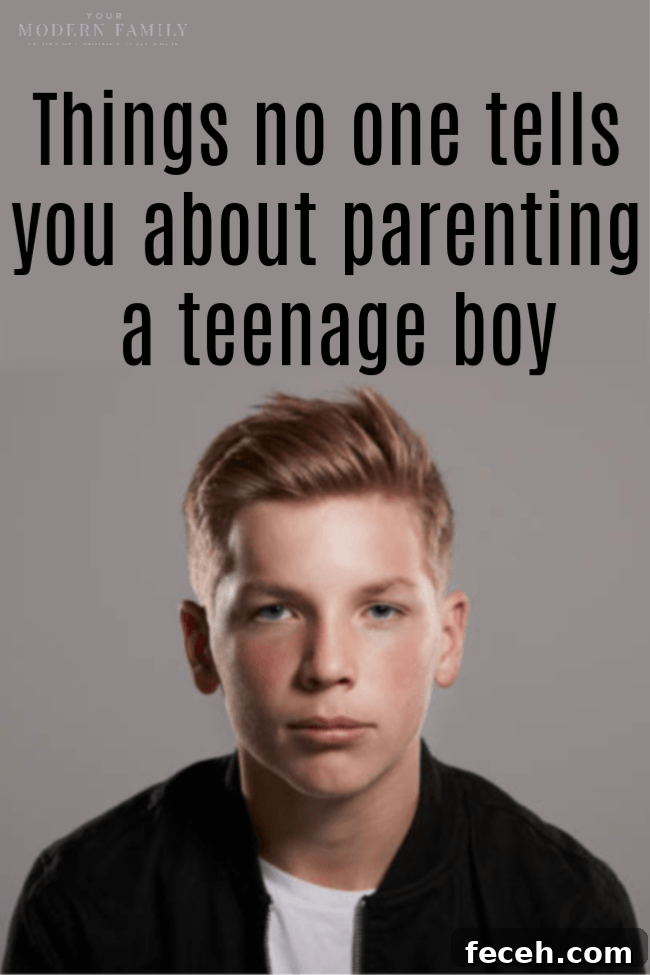 parenting a teenage boy