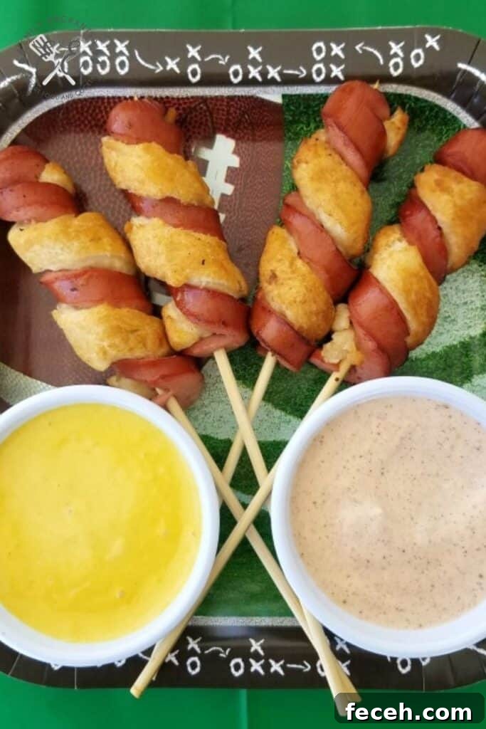 Hot Dog Twists Appetizer Hot Dog Twists Appetizer