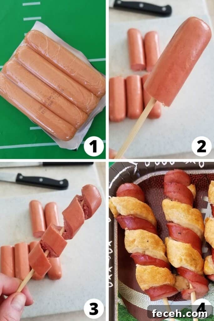 Hot Dog Appetizer Hot Dog Appetizer