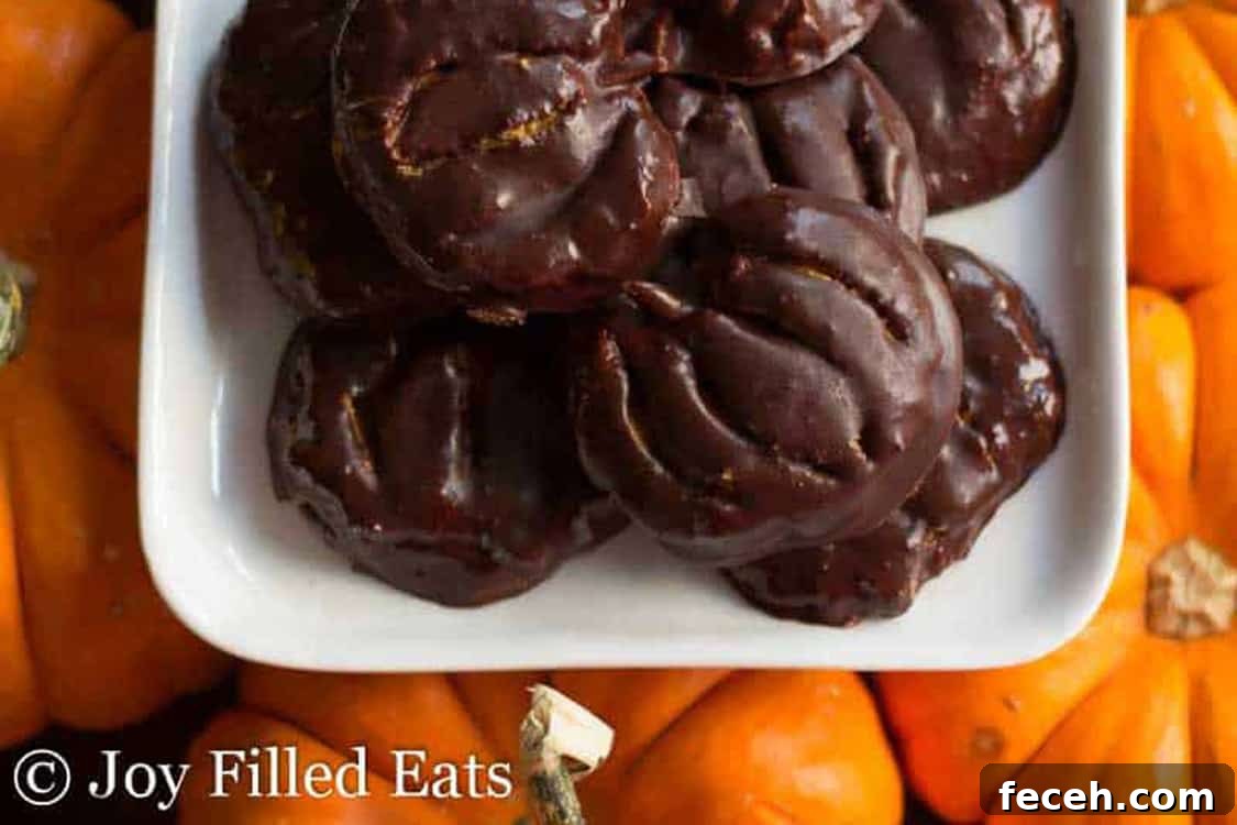 Sugar-Free Peanut Butter Pumpkins