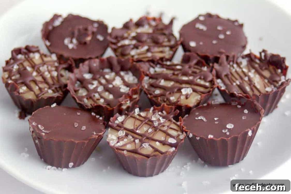 Salted Caramel Cups