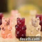 Learn how to make wine gummy bears. Recipe for red wine, white wine, and rosé gummy bears.