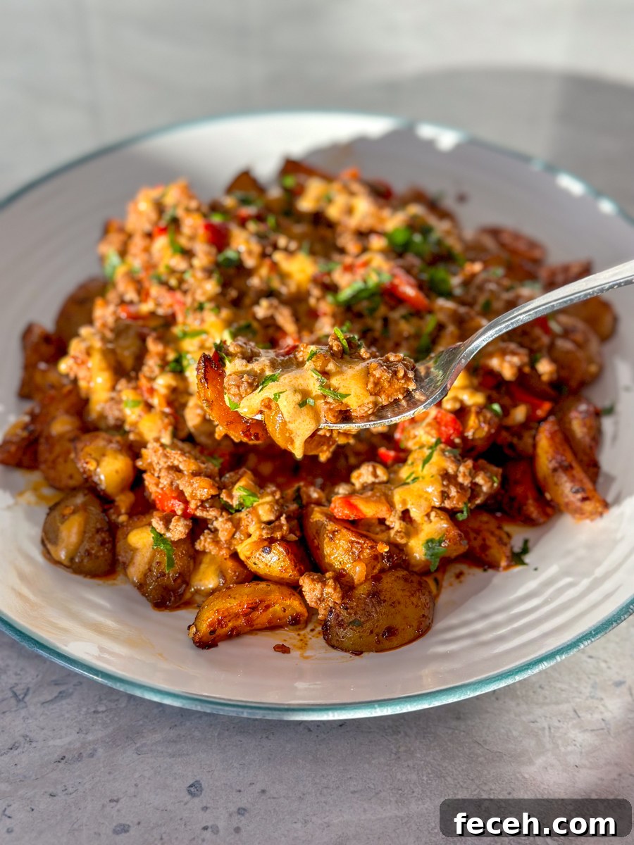 Chili Cheese Loaded Potatoes: Comfort-Food Recipe for Game Day 3 img 3631 2