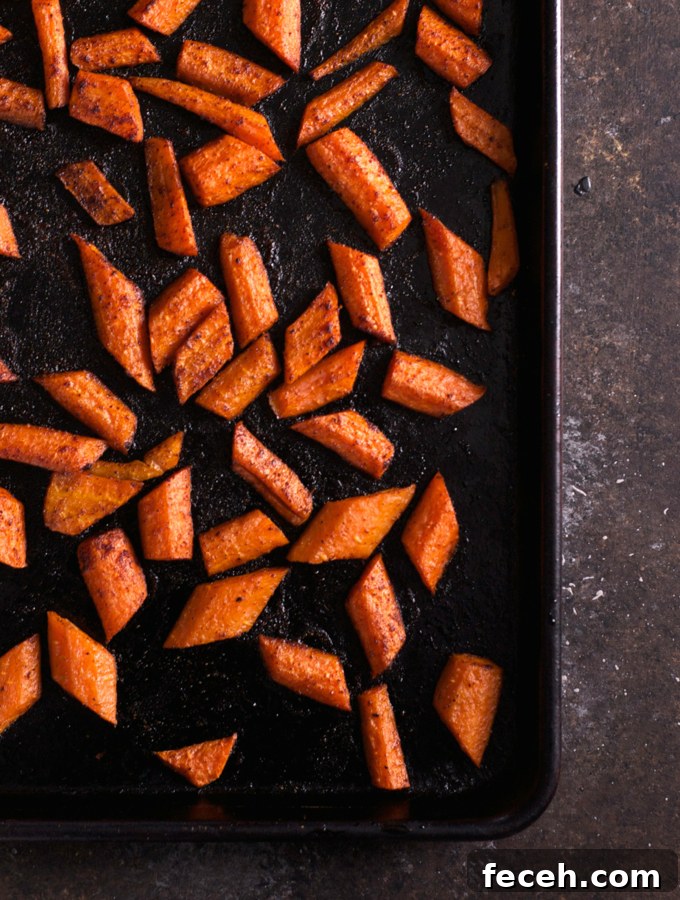 Chili Roasted Carrots