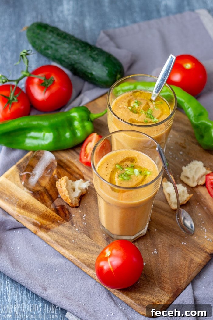 Tomato Gazpacho Soup