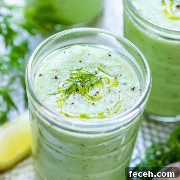 Cold Cucumber Soup Recipe
