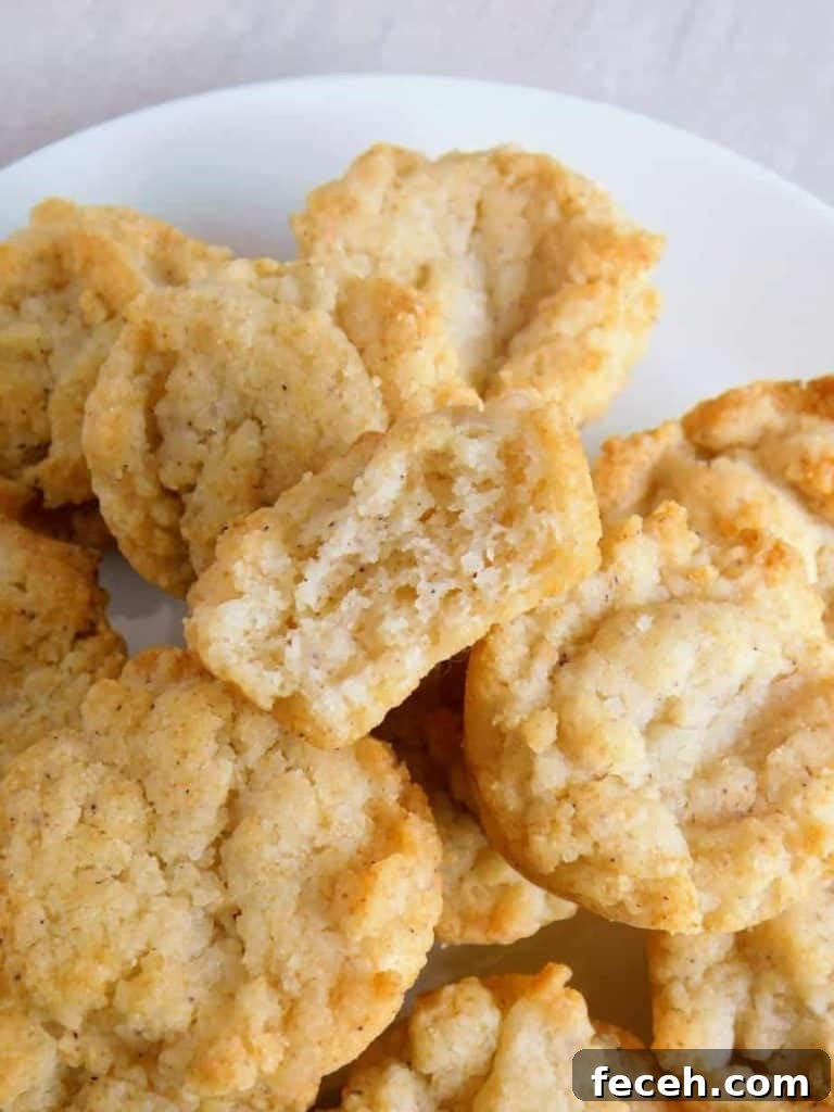 gluten free sour cream biscuits inside