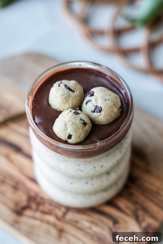 Cookie dough blended oats