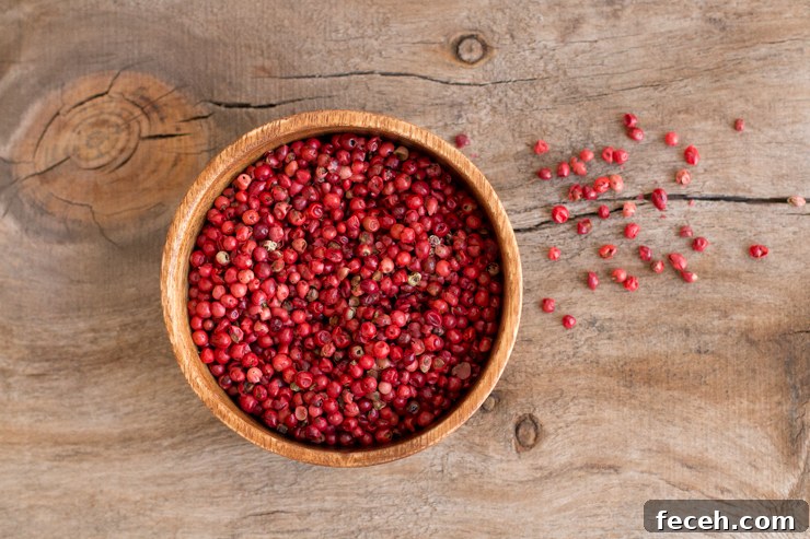 pink peppercorns