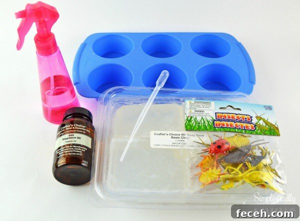Natural DIY Insect Repellent Soap Recipe for Your Home 3 bug soap supplies