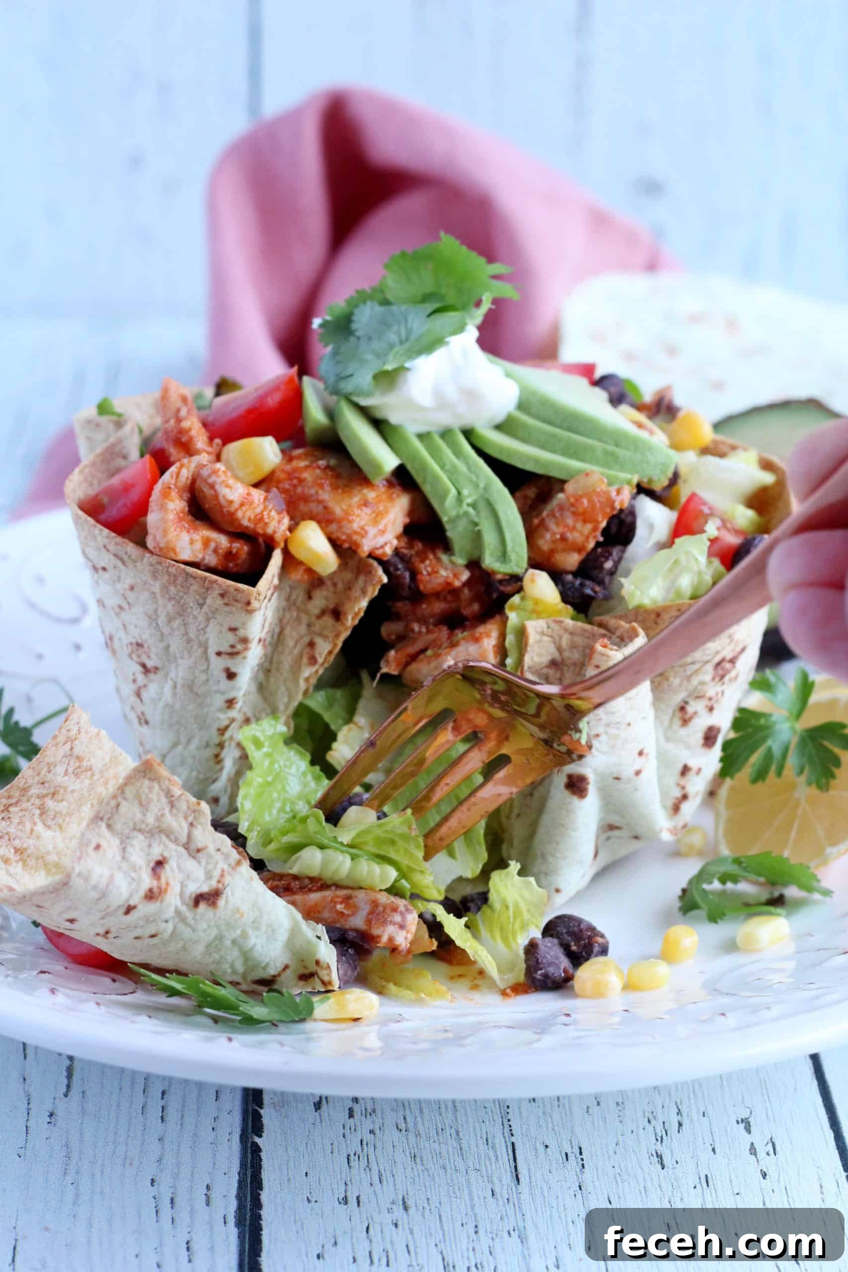 tortilla bowl tex mex