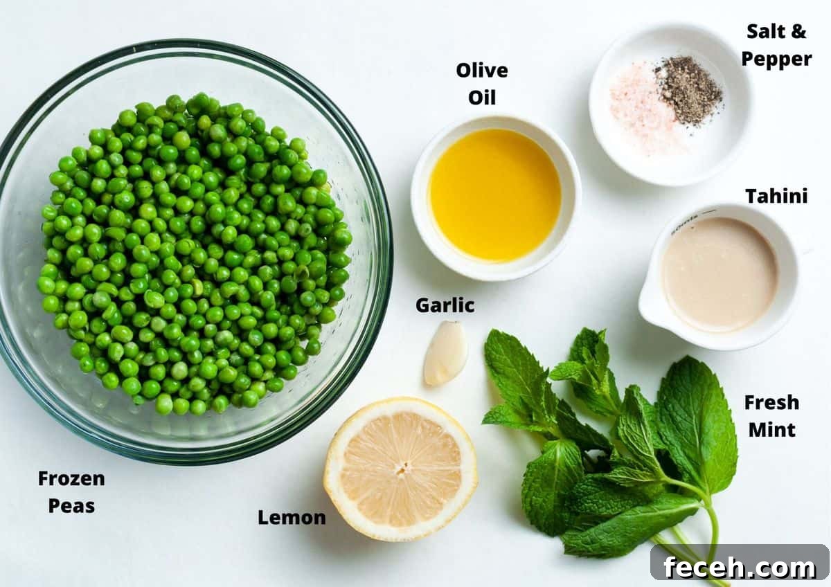 Ingredients in this recipe on a white background.