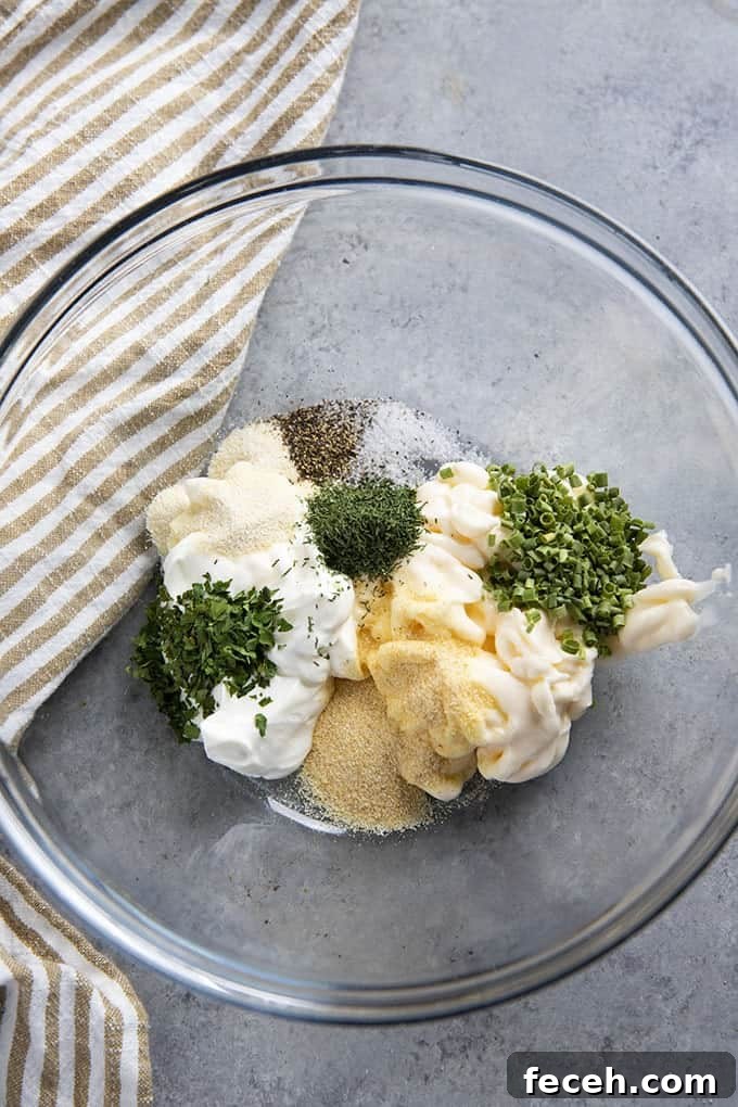seasonings for ranch dressing