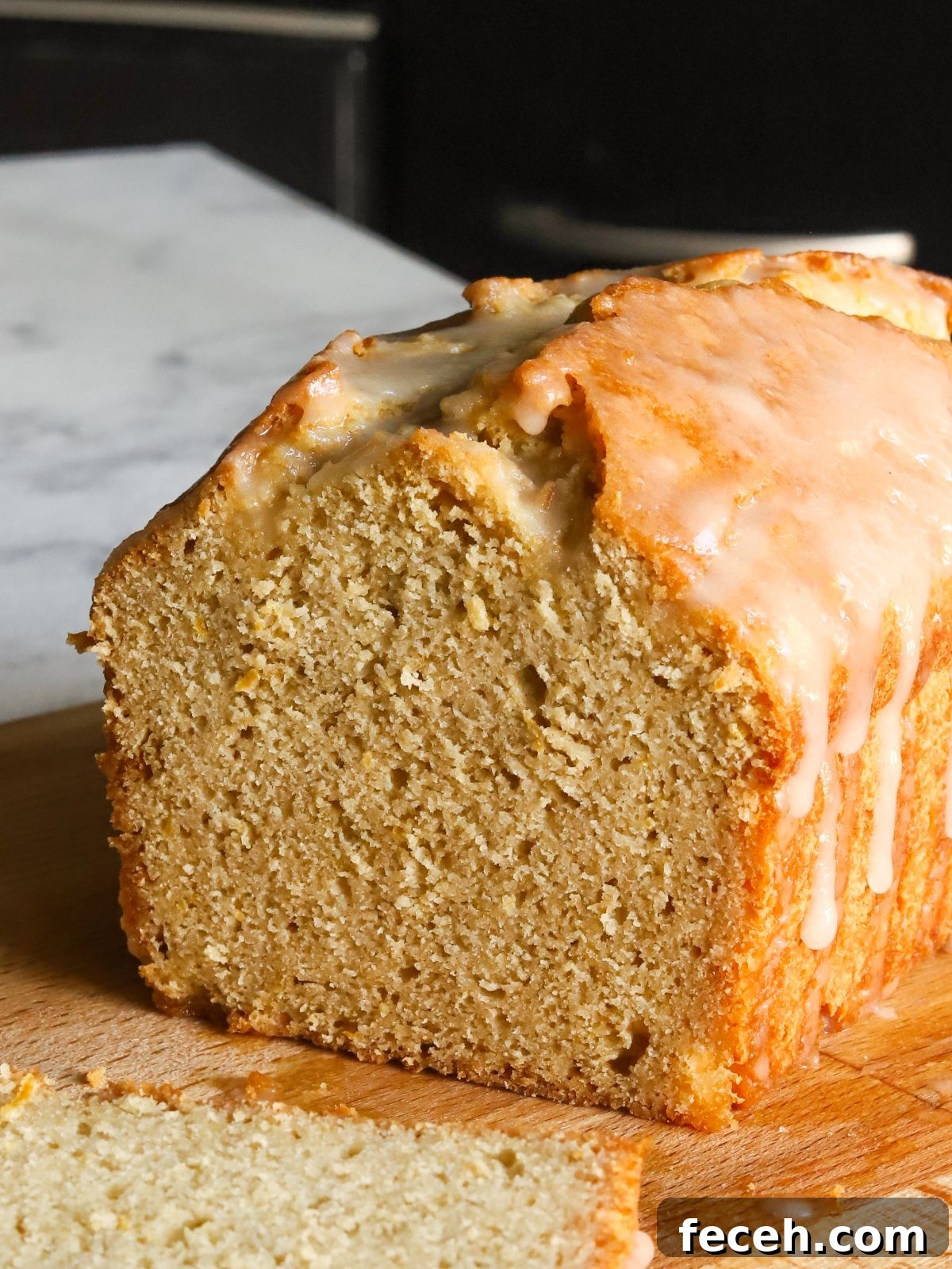 Lemon Cottage Cheese Loaf Cake