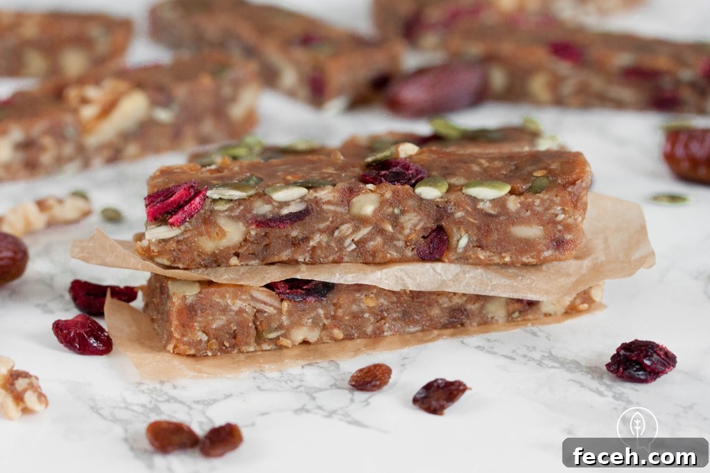 No-Bake Breakfast Bars