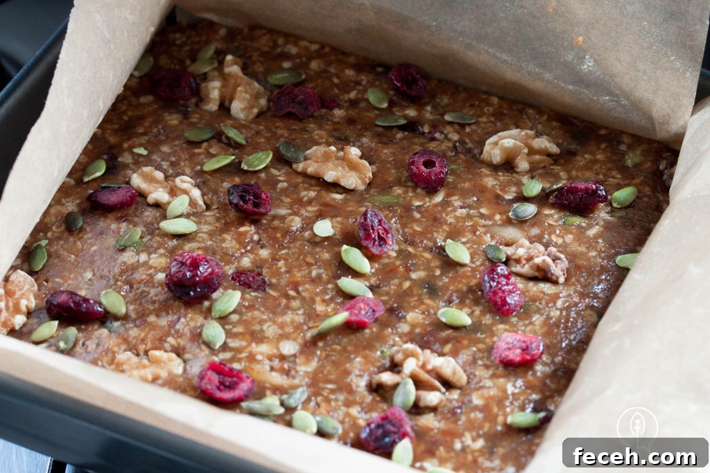 No-Bake Breakfast Bars