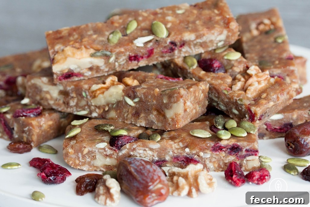 No-Bake Breakfast Bars