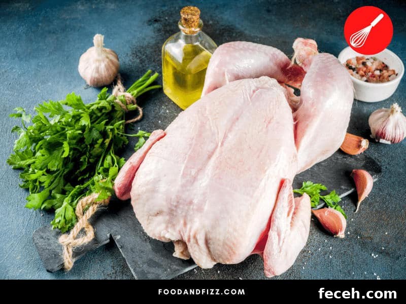 Is It Safe to Eat Frozen Chicken? Food Safety Guide 5 Frozen chicken should be defrosted first prior to cooking to ensure that the chicken will properly cook and reach a safe internal temperature of at least 165 °F
