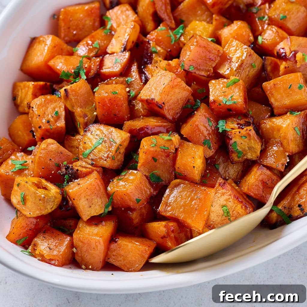 Cook Once, Eat Twice: Budget Meals That Become Delicious Leftovers 8 close up of roasted sweet potatoes