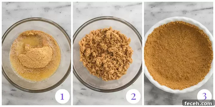 graham crumb crust step by step