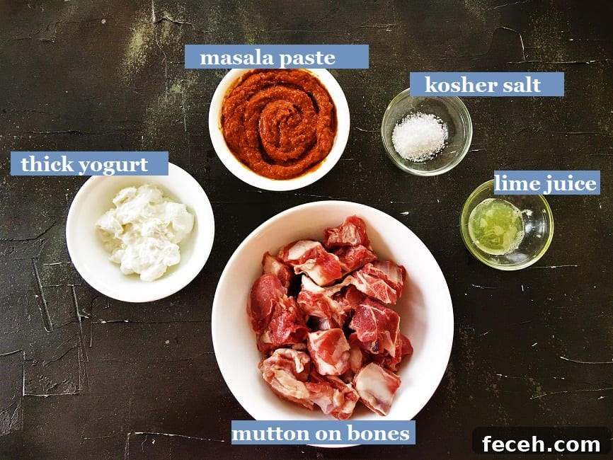 Recipe ingredients on a black board kept in white bowls & transparent bowls