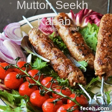 Mutton Seekh Kabab recipe
