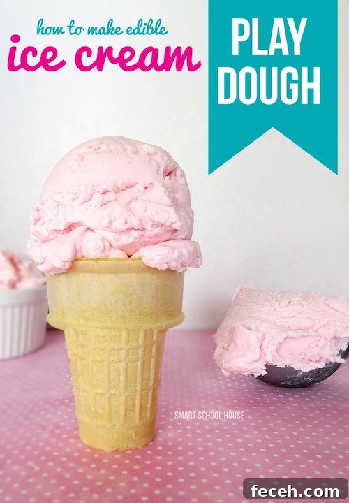 How to Make Pumpkin-Scented Play Dough for Fall Fun 4 Ice Cream Play Dough. A DIY play dough recipe that looks like ice cream