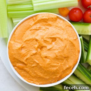 Roasted red pepper dip