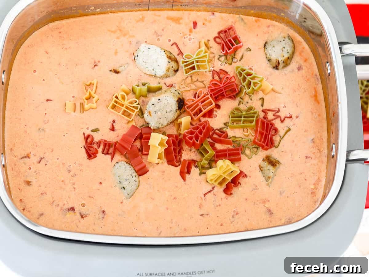 Christmas Soup in slow cooker