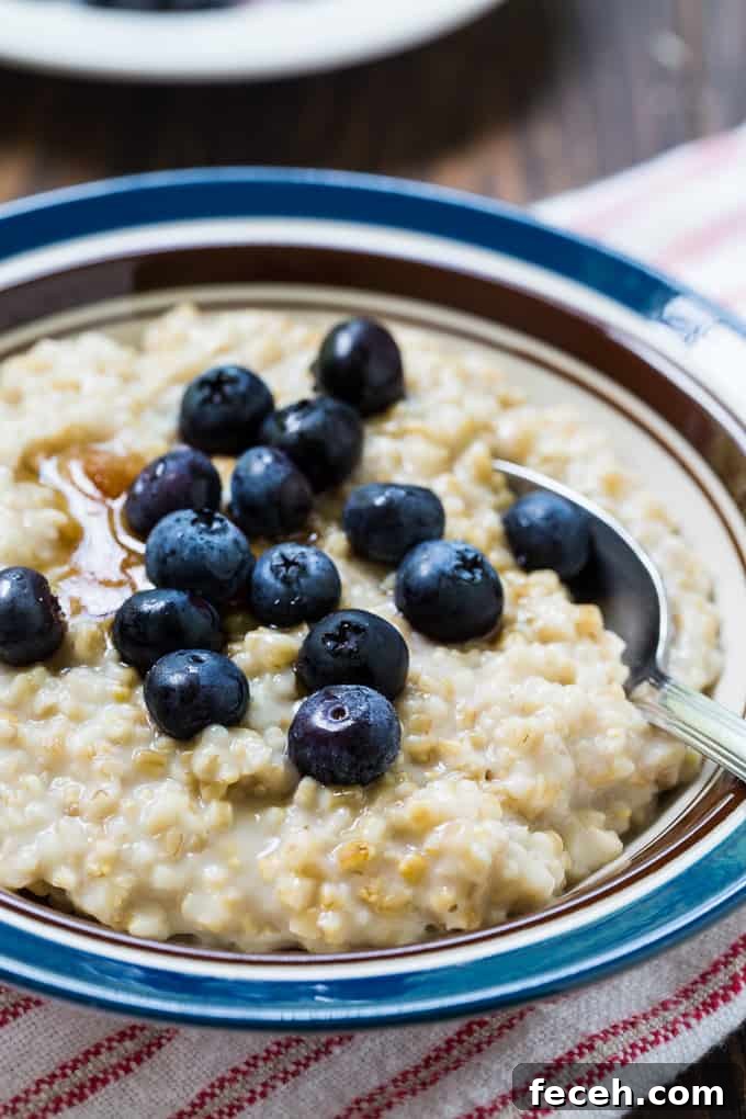 Creamy Steel-Cut Oats in the Instant Pot: Quick Morning Oatmeal 4 Instant Pot Steel Cut Oatmeal